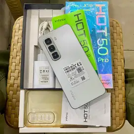 Infinix hot 50 pro 4g ram 8 / 256 full ori resmi garansi