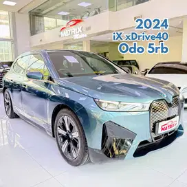 BMW iX xDrive40 Electric 2024 NIK 2023 Blue Ridge Rare Biru xDrive EV