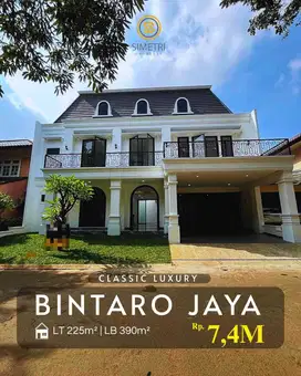 Dijual Rumah Brand New Classic Luxury di Taman Senayan Bintaro Jaya