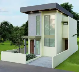 RUMAH SIAP BANGUN, INDUSTRIAL DENGAN MEZANINE