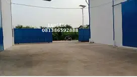 Gudang ijin industri Tangerang, luas tanah 2000 m , akses kontainer