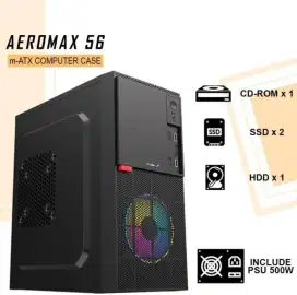 CASE AEROMAX 560 include psu bawaan