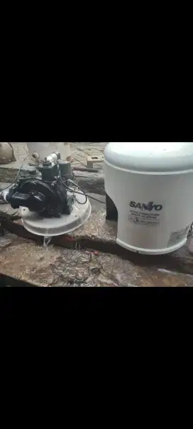 Dijual mesin pompa air jet pump sanyo PDH 605jp 600watt  made in Japan