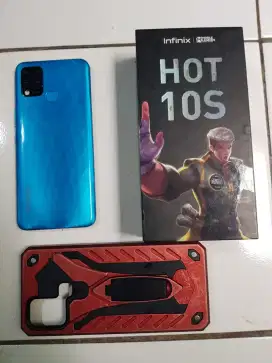 Tt atas Infinix hot 10s fullset 4/64gb