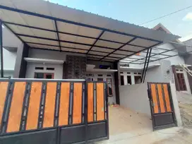 Jual rumah ready free canopi dan keramik carport nya