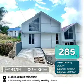 RUMAH ADEM DEKAT LENGKUNG LANGIT KEMILING VILLA AL KHAAFIDH RESIDENCE