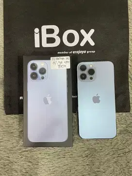 IPhone 13 ProMax 128GB iBox Blue  mulus Fullset Ori BH  87% 3Utool 98