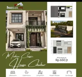Jual rumah dengan harga terbaik ,desain masa kini ,akses strategis