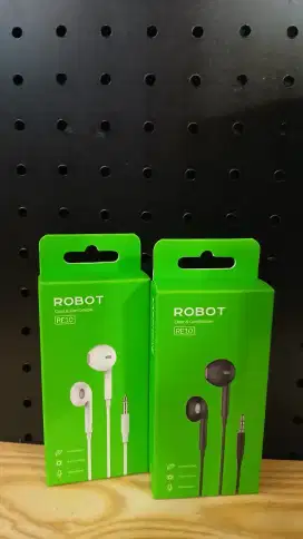 Robot RE10 Headset Semi In-Ear Wired Earphone Clear & Comfortable