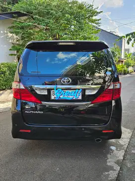 Toyota Alphard 2010 Bensin