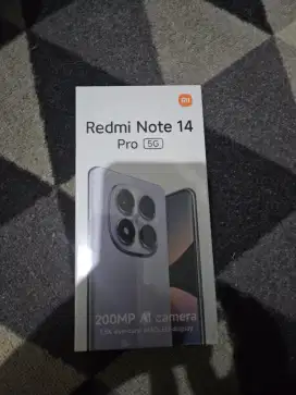 Xiaomi redmi note 14 Pro 5G 8/256gb Baru segel