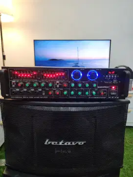 BETAVO SPEAKER BPS 4501 , Kondisi Bagus , Suara Mantappp , sepaket