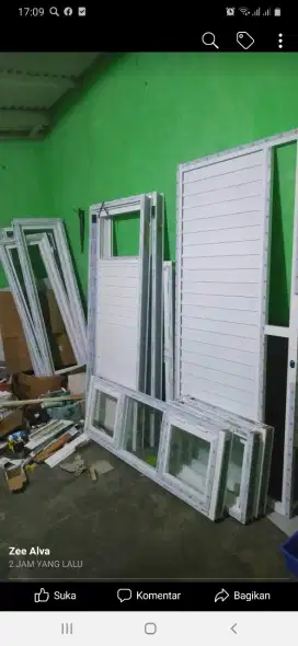 Pintu almunium malang