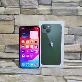 Iphone 13 128Gb BH 100% Resmi ibox Fulset segel mulus 98% Garansi