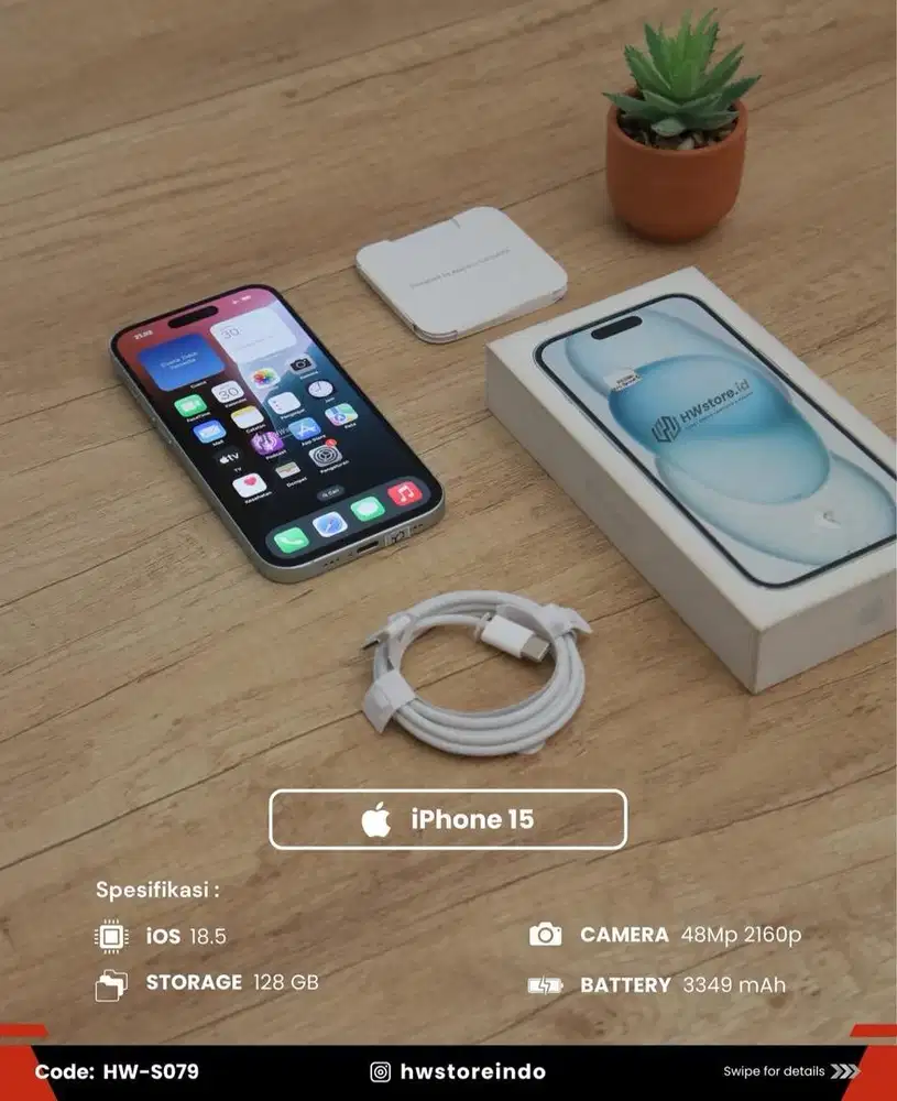 Iphone 15 128gb ibox