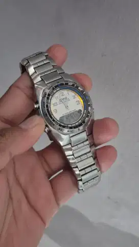 Vintage casio fishing gear AMW700 Moon Phase