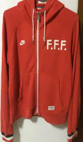 Jacket zipper original Nike Red