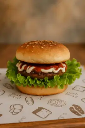 Burger vegetarian/vegan/halal