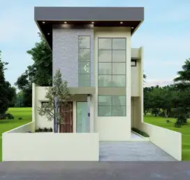 RUMAH SIAP BANGUN – INDUSTRIAL MODERN DENGAN MEZANIN