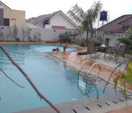1,5 lantai .(Bata Merah)Rumah bebas banjir.. Deskripsi  valid nyata.