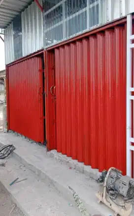 Roling door dan folding gate murah