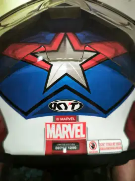 KYT TT course Marvel Captain Amerika