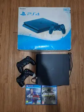 Playstation 4 slim 500gb second pemakaian pribadi