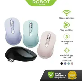 MOUSE WIRELESS ROBOT M206 2.4GHZ