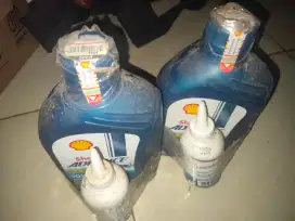 Oli motor matic+gardan shell helix