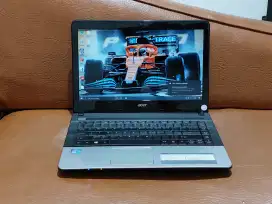 LAPTOP ACER E1-471 CORE I7 RAM 8GB SSD 256GB MULUS SIAP PAKAI GAN