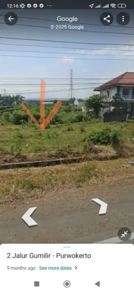 Jual Tanah Luas dan Strategis Pinggir Jalan Raya