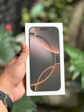 IPHONE 16 PROMAX 256GB BNIB RESMI IBOX DESSERT TITANIUM