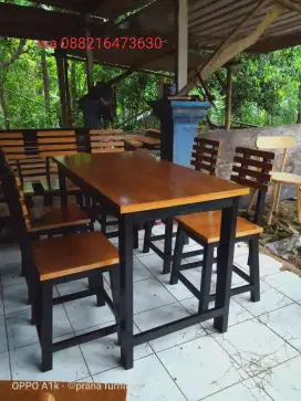 Meja kursi cafe dan makan