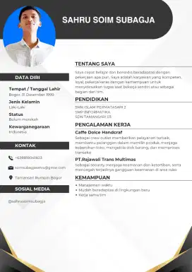 Info lowongan pekerjaan