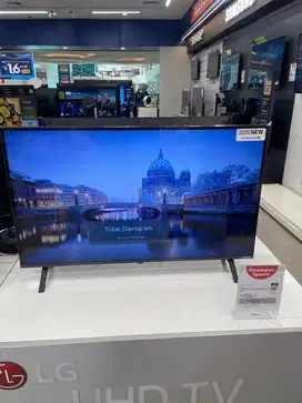 KREDIT LG SMART TV 4K 50 inch PROMO BUNGA 0% + GRATIS 2x CICILAN