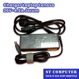 Charger Laptop Lenovo 20V-4.5A Jarum