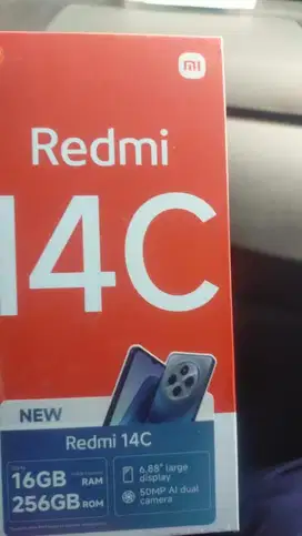 Xiaomi Redmi 14c 8/256 nego. 100% sangat mulus, baru 1 bln buka segel