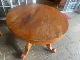 Meja makan / pajang kayu jati , dining/display table Jati wood solid