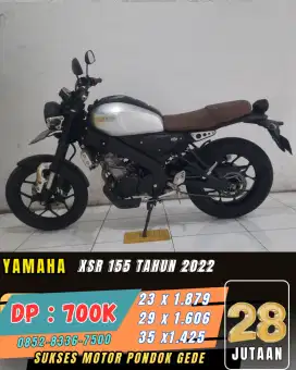 DP 700 RIBU YAMAHA XSR 155 TAHUN 2022