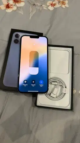 Dijual Iphone 13 Promax 128GB Blue Mulus Lengkap Terdaftar
