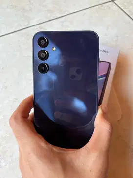 Samsung A15 Resmi Sein 8/128 Garansi aktif Nota ok Mulus Fullset black
