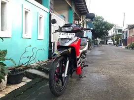 Satria Lumba Merah Silver 2001