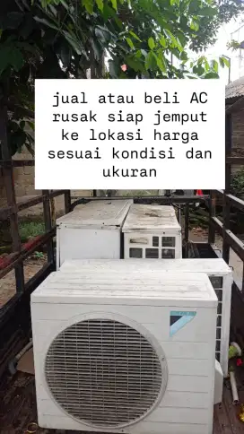 Jual beli AC bekas