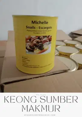 Escargot Kaleng daging bekicot kaleng