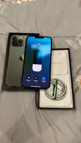 Dijual Iphone 13 Promax 256GB Green Teregister Beacukai Mulus lengkap