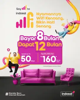 Wifi Internet indosat hifi