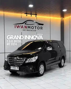 Tangan Pertama! Toyota Kijang Innova G Disel Barong MT Tahun 2014