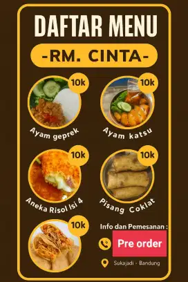 Makanan sehat Murah
