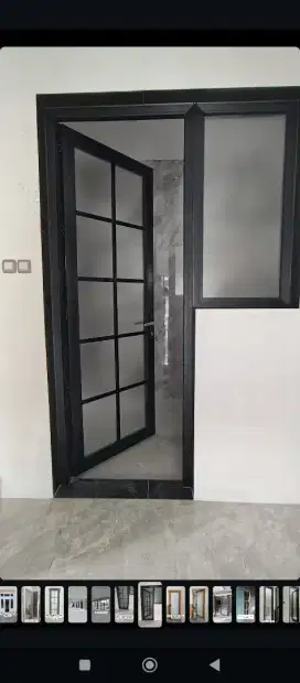Kusen jendela dan pintu upvc