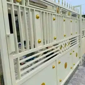 Pintu gerbang minimalis